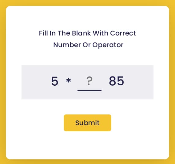 Math Game
